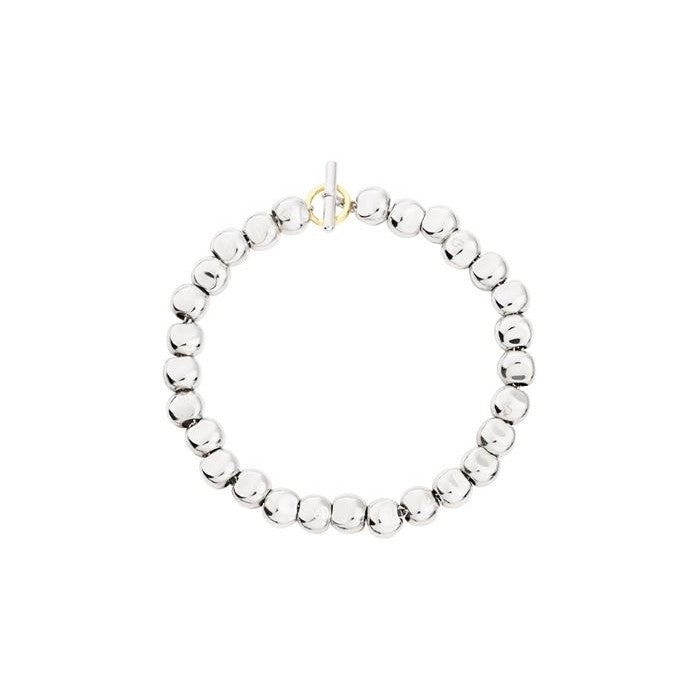 BRACCIALI DODO MOD. DBC0003PEPIT0009AM elegant beaded bracelet display image