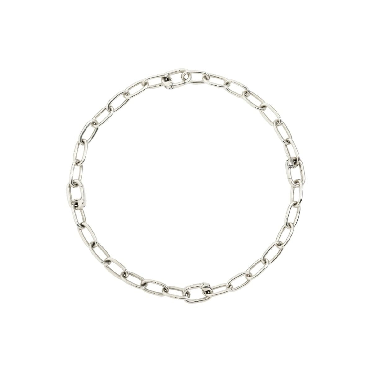 BRACCIALI DODO MOD. DBC2002LOCKS000AGS silver chain bracelet image