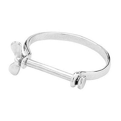 BRACCIALI UNO DE 50 MOD. UD_PUL1958MTL0000M silver bracelet with unique design
