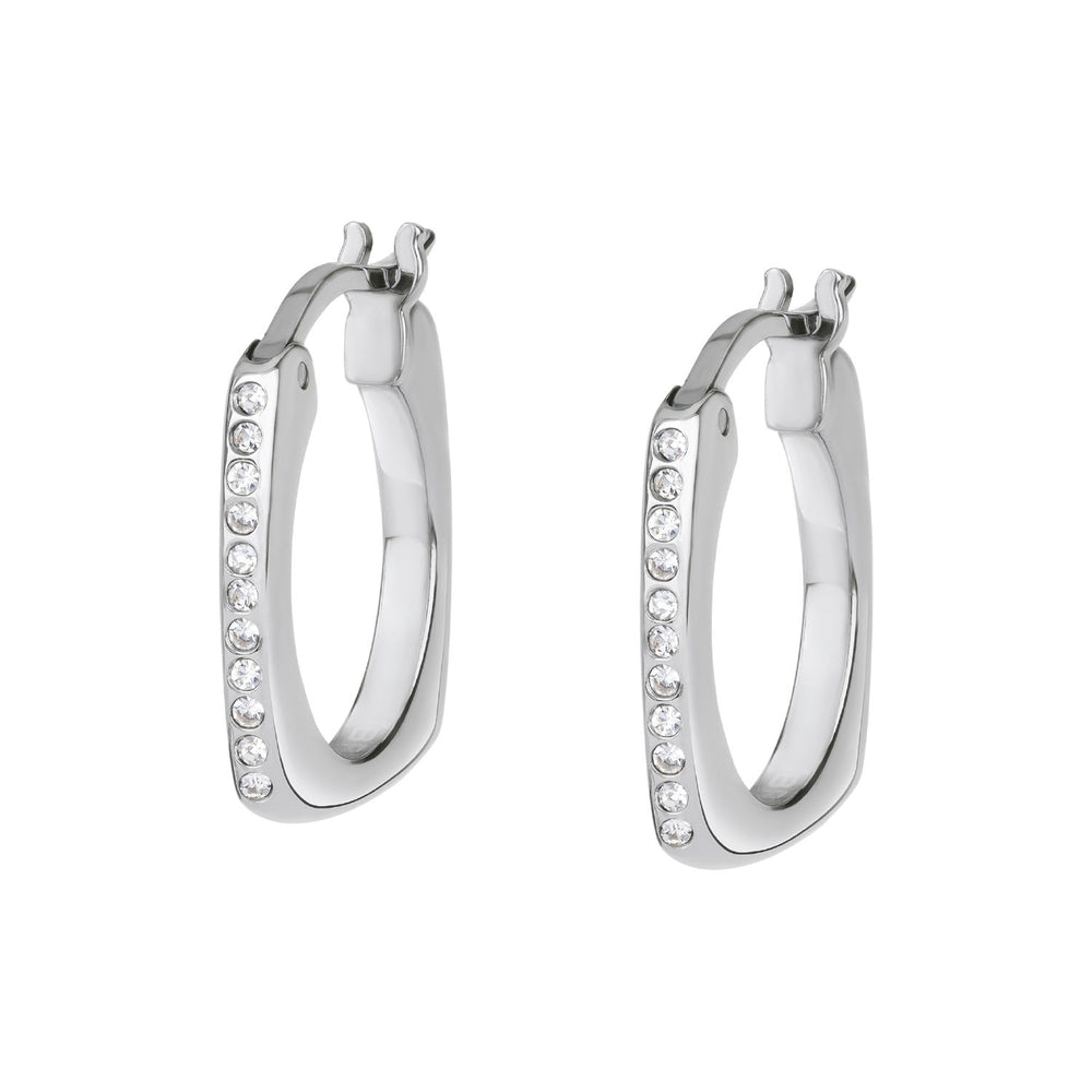BREIL JEWELS Mod. TJ3157 silver 925° ladies earrings with quartz analog functions, in official packaging, 5 ATM water resistance.
