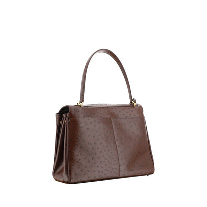 Balenciaga Brown Calf Leather Bos Taurus Shoulder Bag