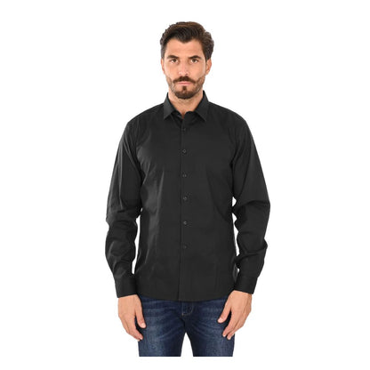 Ballantyne Black Cotton Men's Shirt