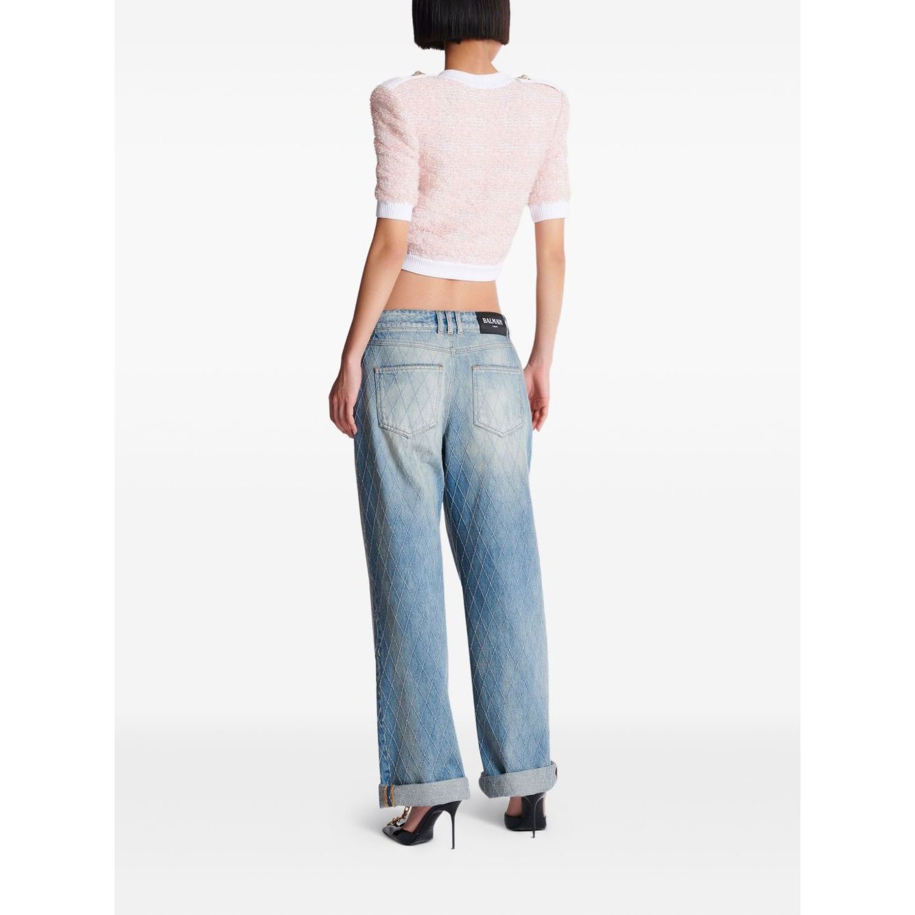 Balmain Cropped cardigan