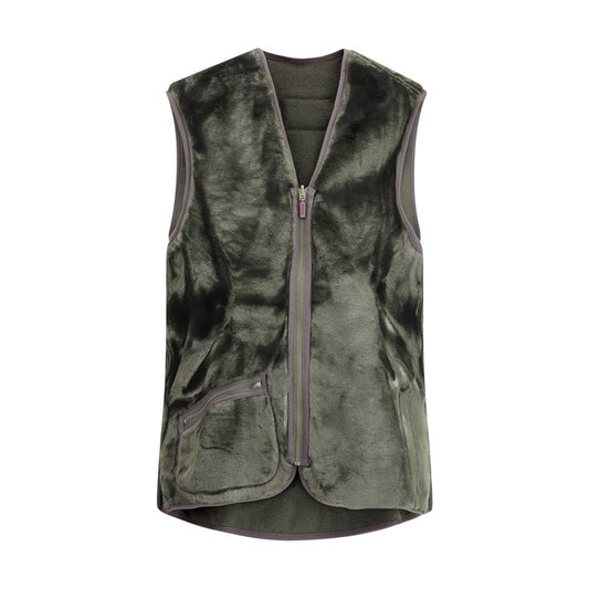 Barbour Fleece Vest - Barbour Green Marabou Jackets And Coat, stylish and warm with front zip, ideal for casual, comfortable look AW25.
