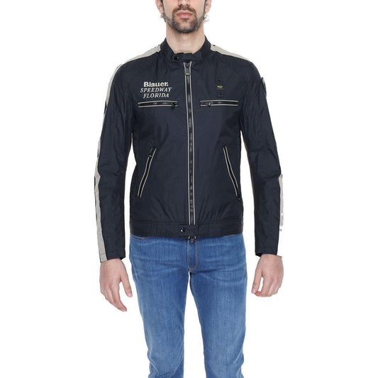 Blauer Black Polyamide Jackets & Coat