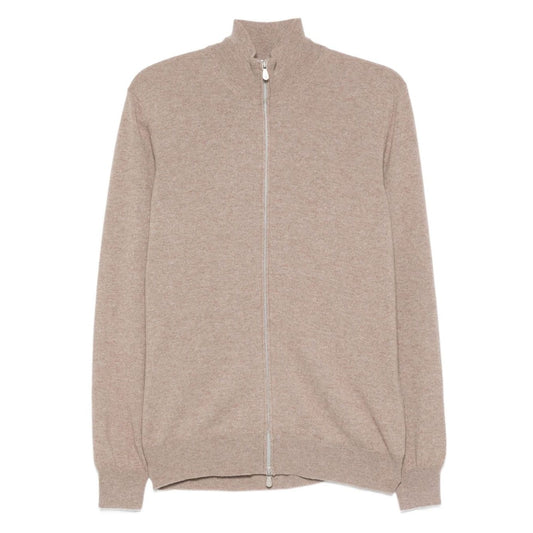 Brunello Cucinelli Cashmere Zipped Cardigan Topwear