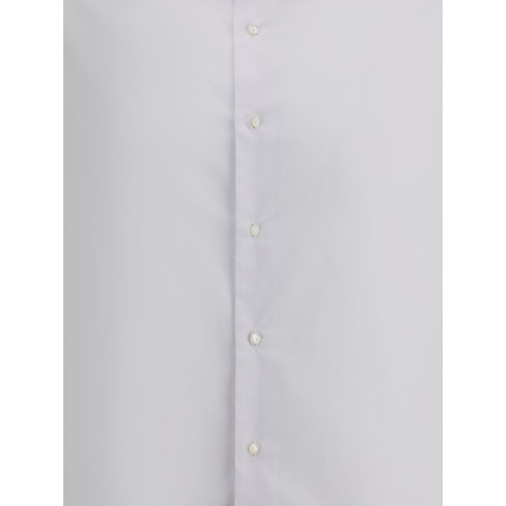 Brunello Cucinelli Cotton Shirt featuring classic button closure and elegant design.