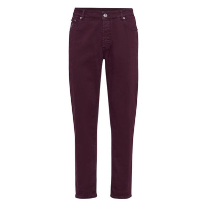 Brunello Cucinelli Logo-patch jeans Trousers