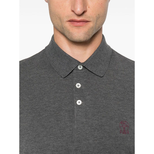 Brunello Cucinelli Short-sleeve polo shirt Topwear