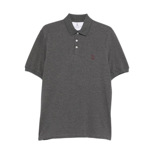 Brunello Cucinelli Short-sleeve polo shirt Topwear