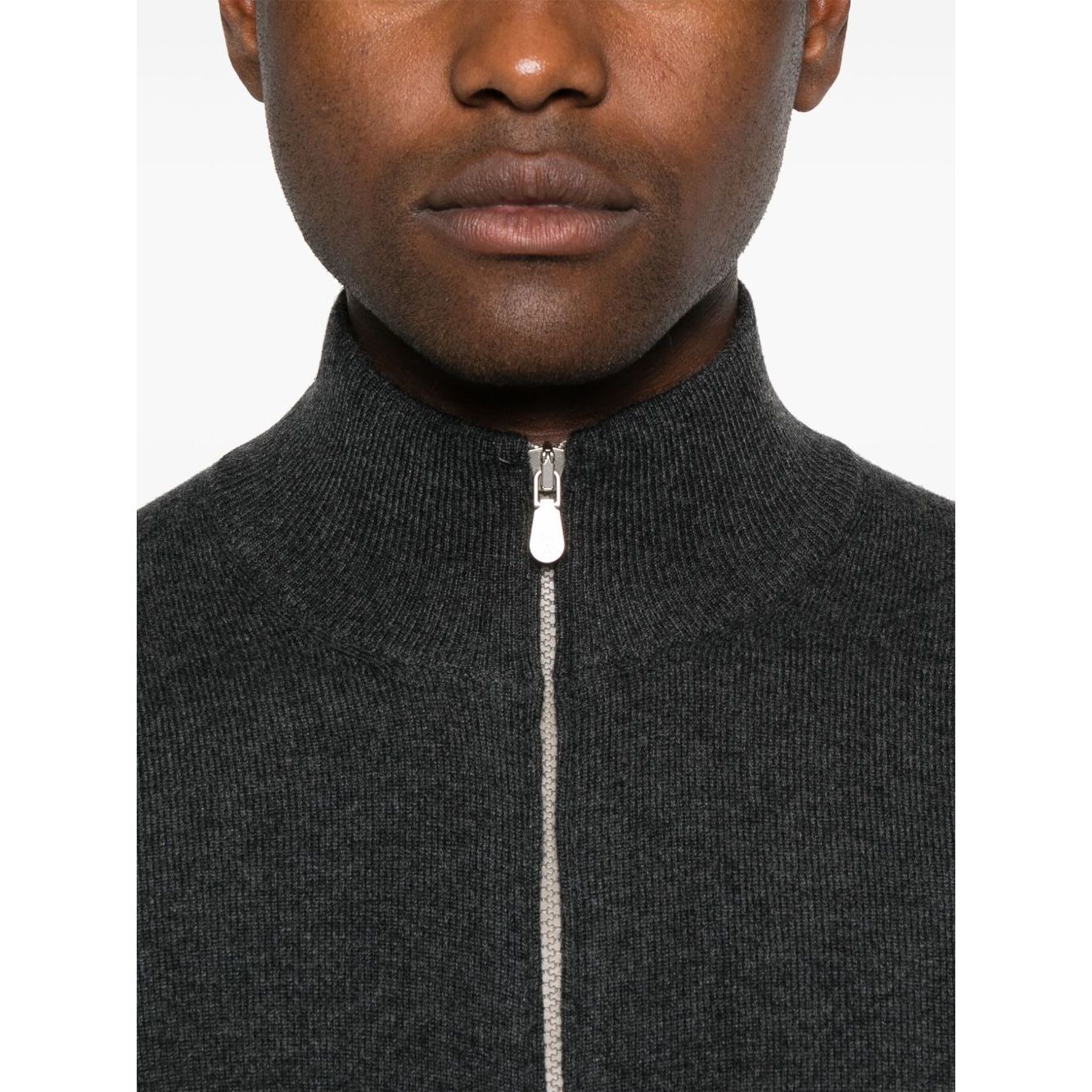 Brunello Cucinelli Sweaters Grey Topwear