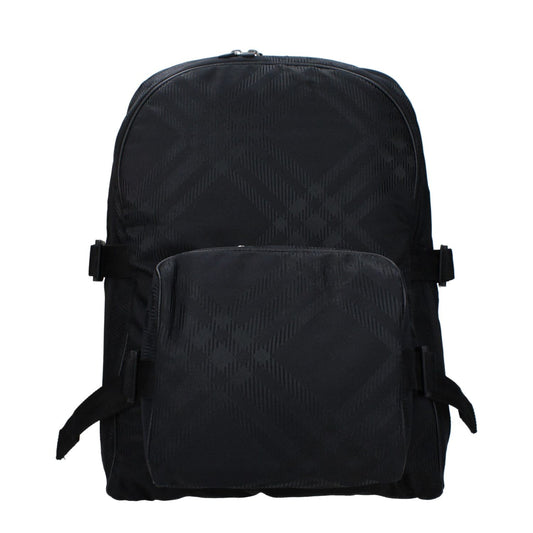 Burberry Black Fabric Backpack