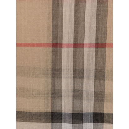 Burberry Check wool and silk scarf Scarves Hats & Gloves