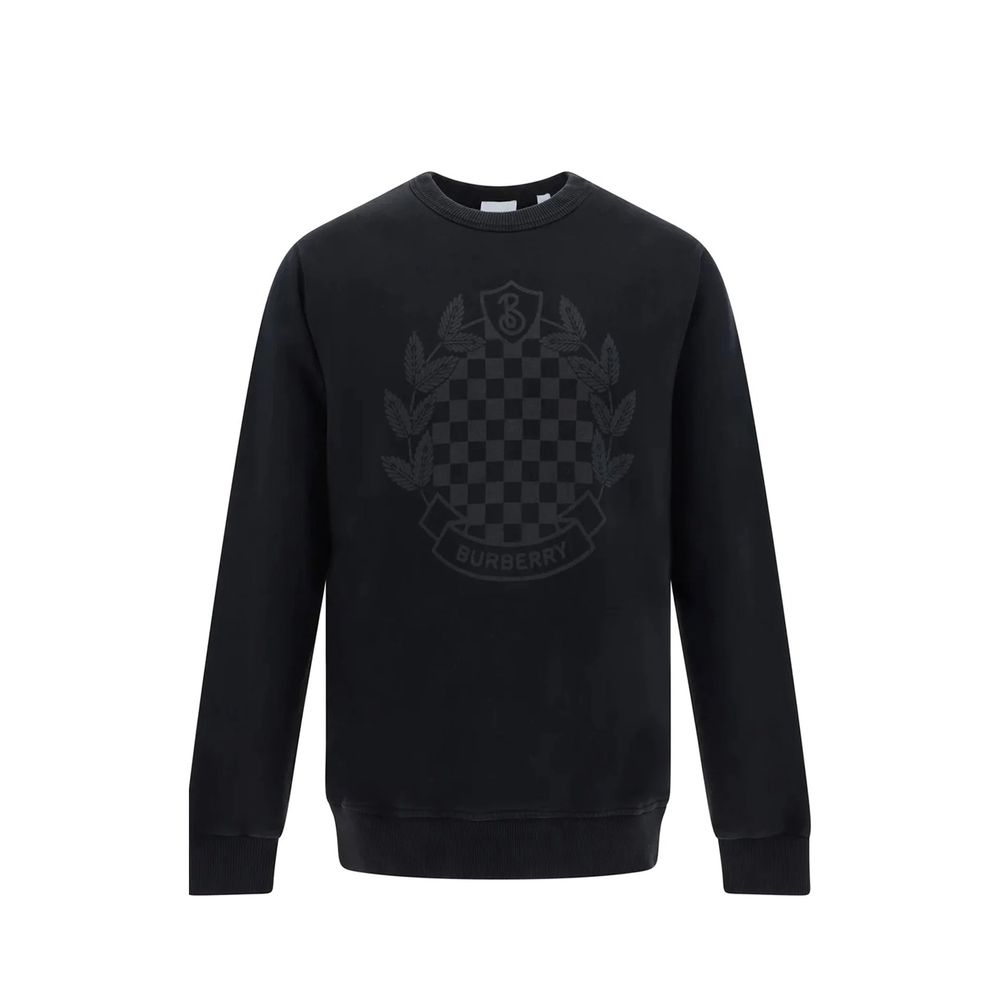Burberry Subirton Sweatshirt; 100% cotton, long sleeves, ribbed trims, round neck, men's fashion clothing.