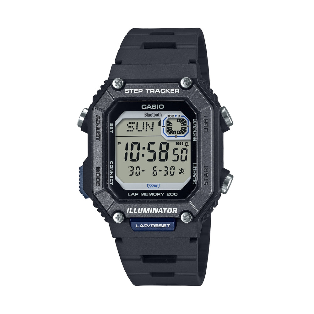 CASIO COLLECTION Mod. STEP TRACKER LAP 200 - BLACK WATCHES
