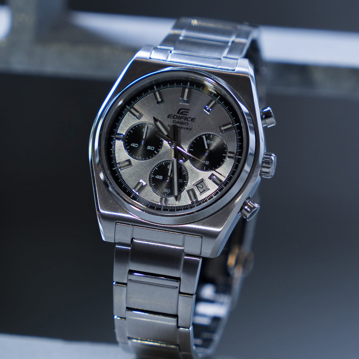CASIO EDIFICE Mod. MOTORSPORT CHRONOGRAPH - SILVER WATCHES