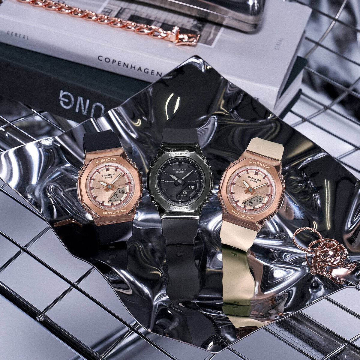 CASIO G-SHOCK WATCHES Mod. GM-S2110PG-1A4ER-3