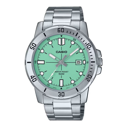 CASIO SPORT COLLECTION Mod. DIVER 50M - AQUA GREEN WATCHES