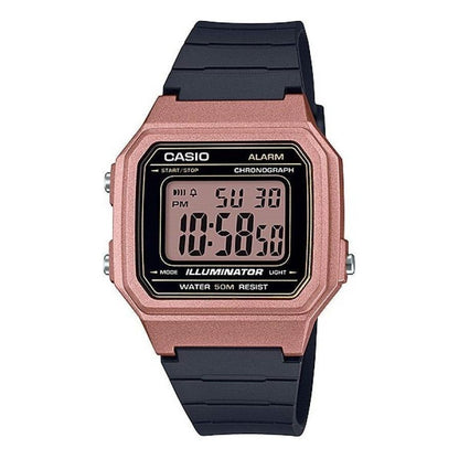 CASIO TIMELESS COLLECTION Mod. SPORT ILLUMINATOR WR 50M. ALARM. CHRONOGRAPH - BRONZE - METAL SERIE WATCHES