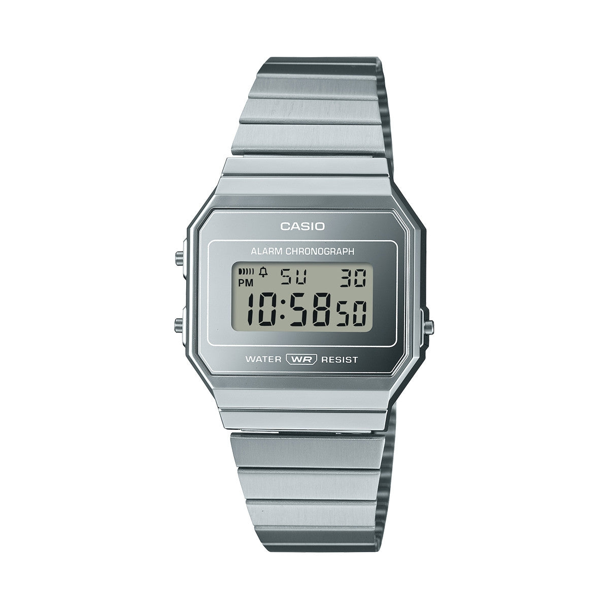 CASIO VINTAGE Mod. ICONIC SLIM SILVER WATCHES