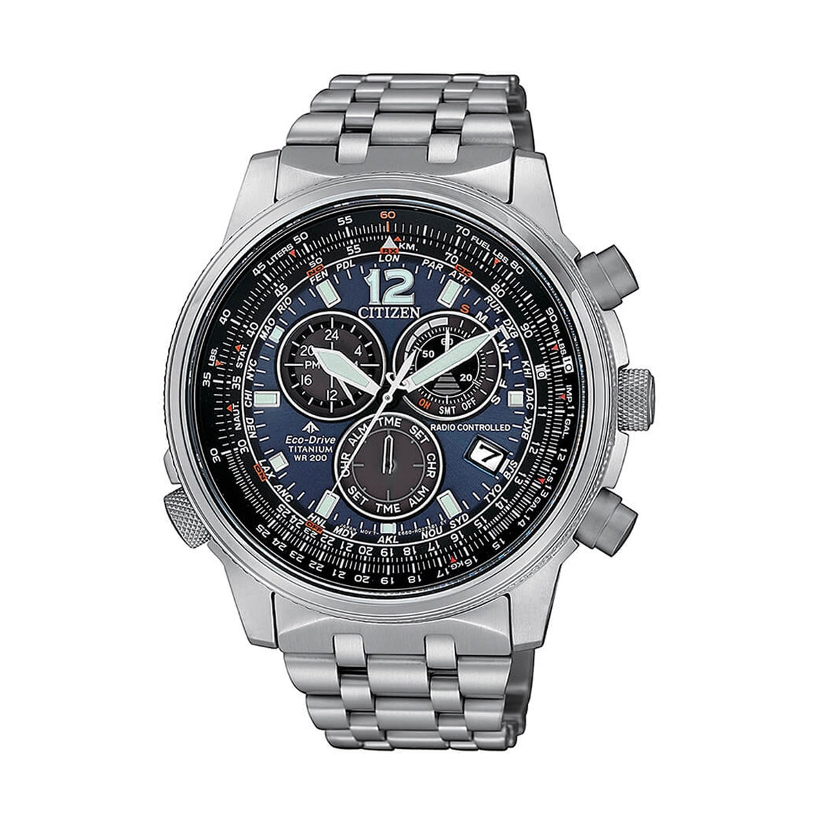 CITIZEN WATCHES Mod. CB5850-80L stylish stainless steel watch with detailed dial design