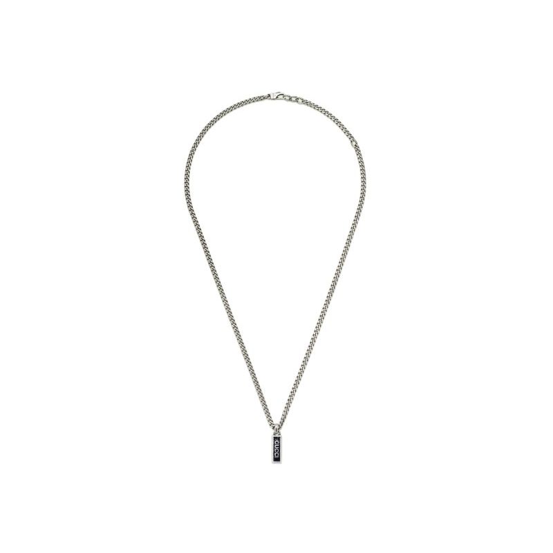 COLLANE GUCCI MOD. GOURMETTE pendant necklace on display