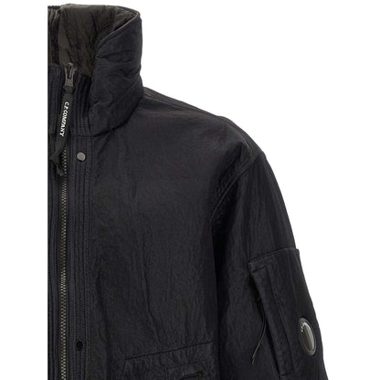 C.P. Company Black Polyamide Shell Jacket