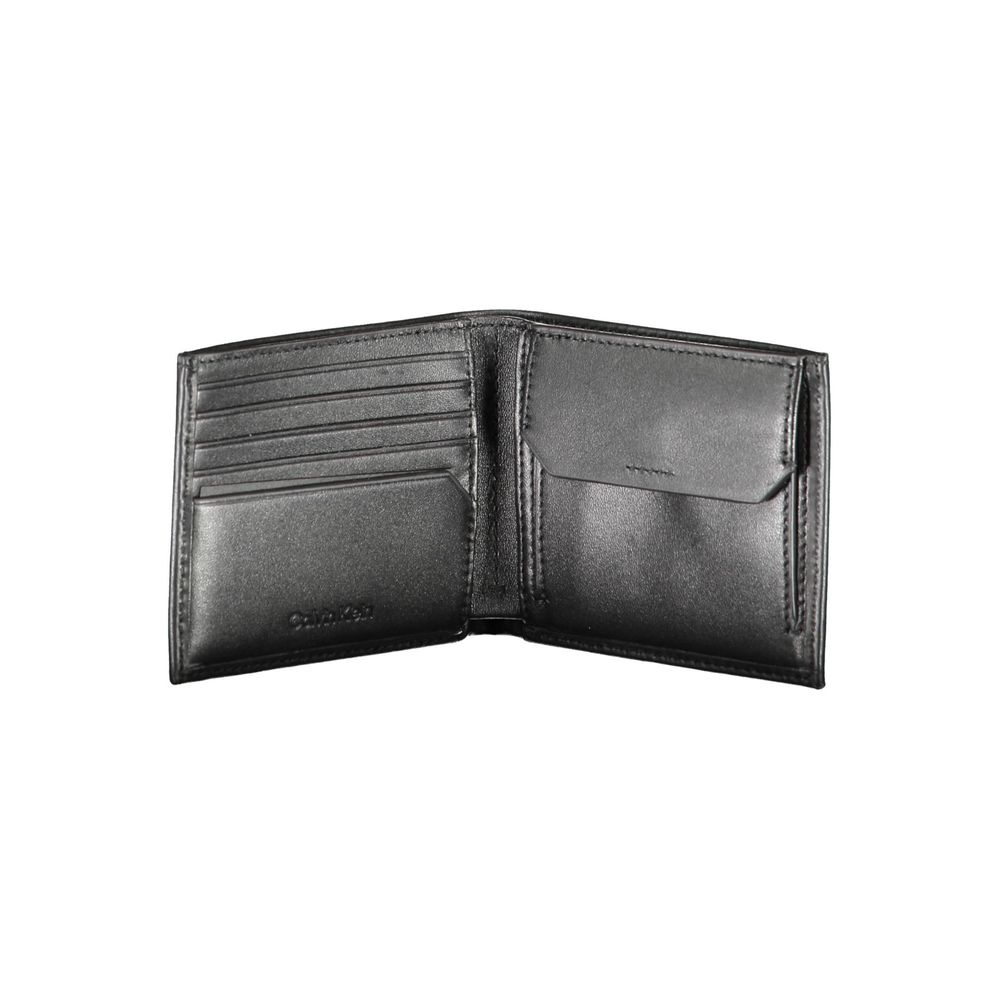 Calvin Klein Black Leather Men Wallet