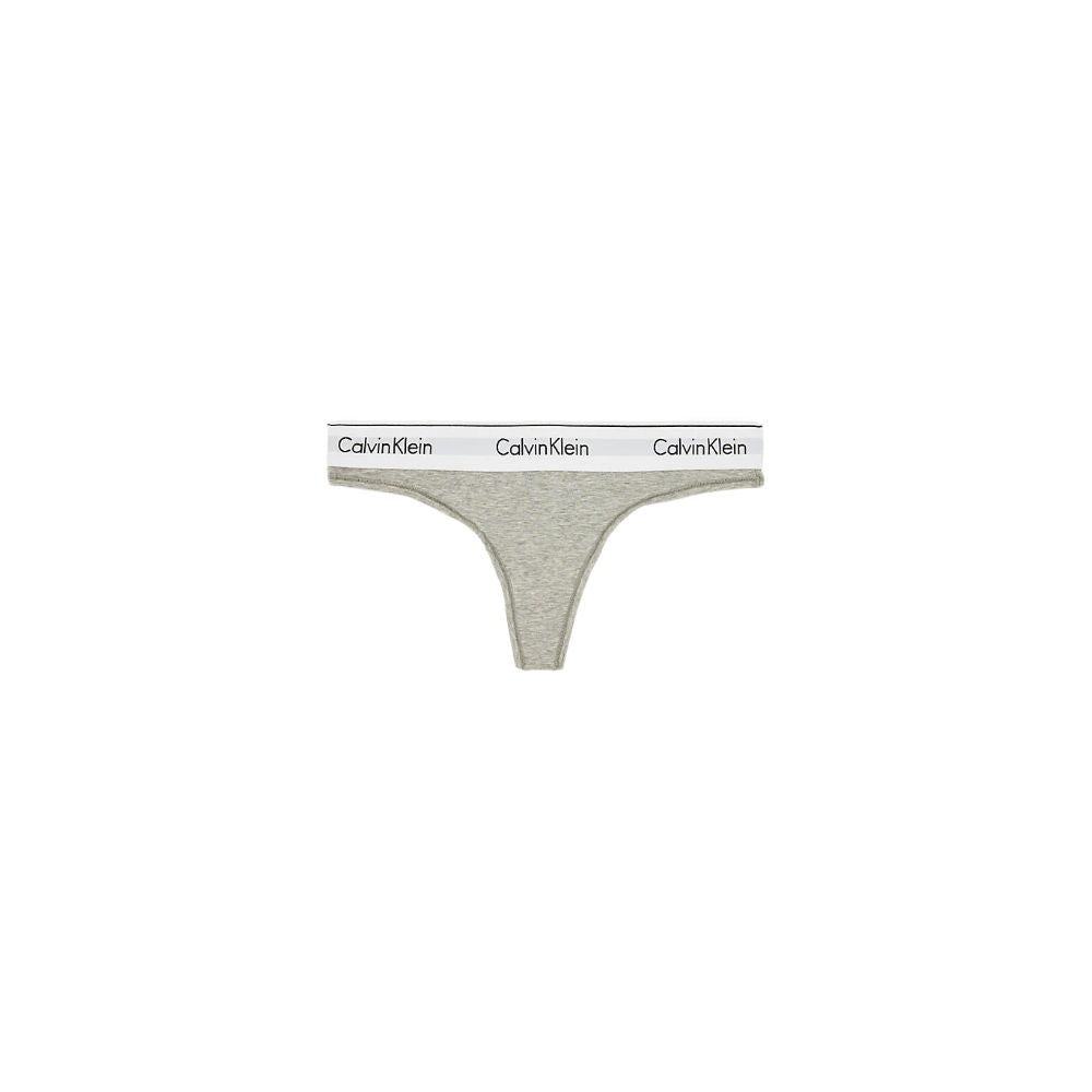 Calvin Klein Underwear Gray Cotton Panty showcasing comfort, style, and a minimalist design for everyday wear.