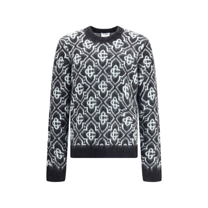 Casablanca Black Nylon Sweatshirt