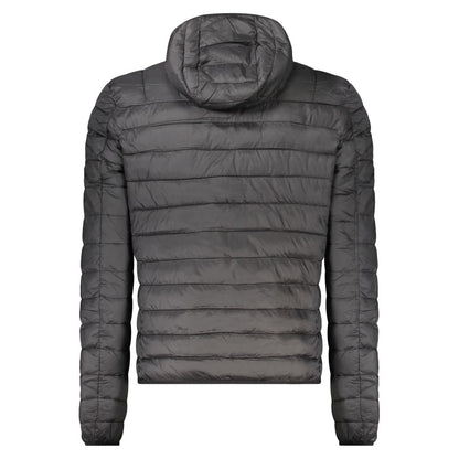 Cavalli Class Black Polyester Men's Light Jacket