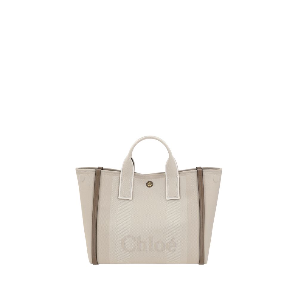 Front view with bag zipped and handles upright.