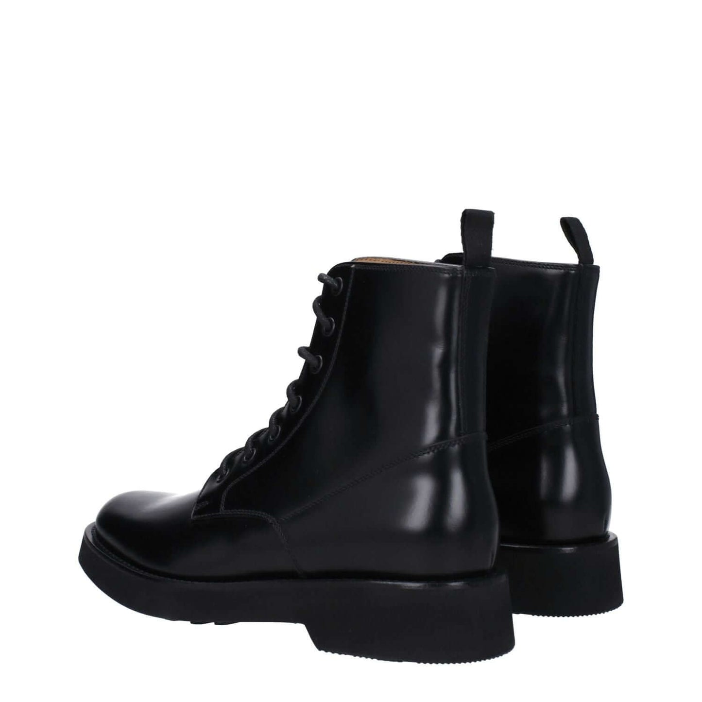 Church's Black Leather Ankle Boots