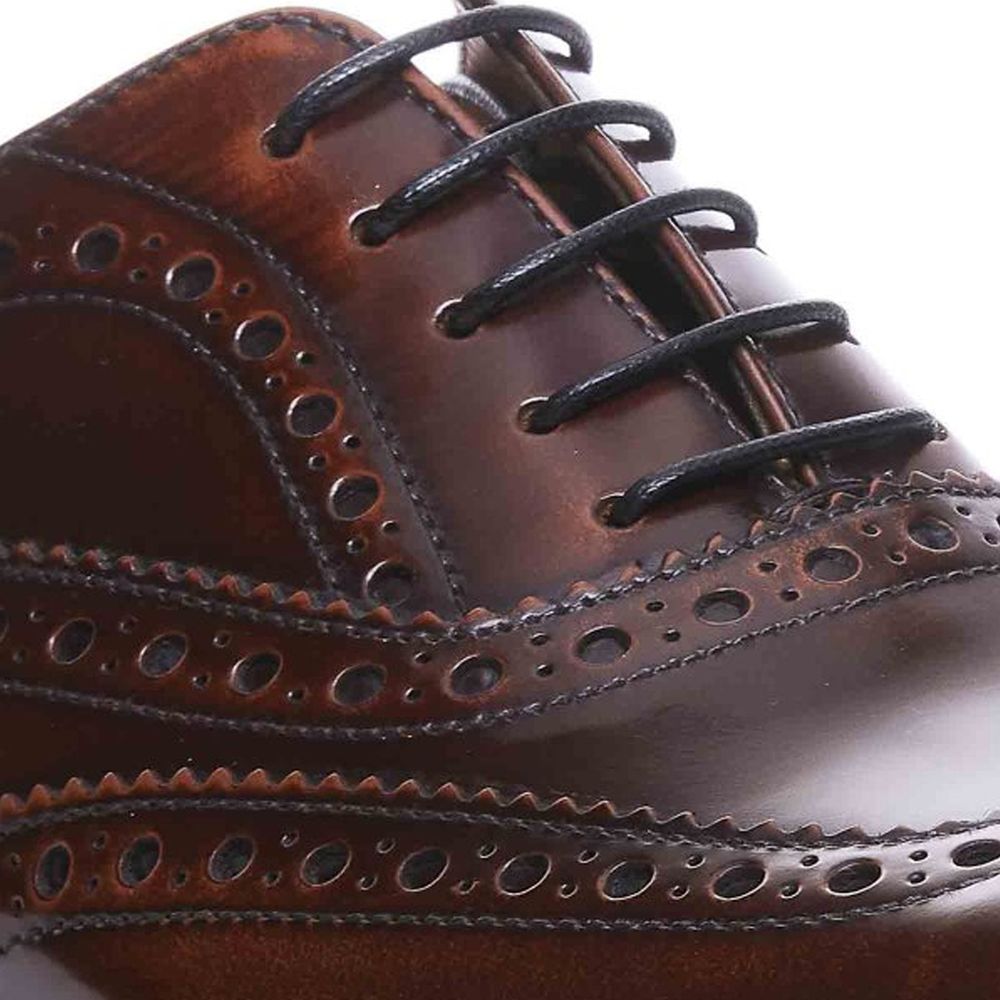 Church's Brown Calfskin Oxfords And Derbies