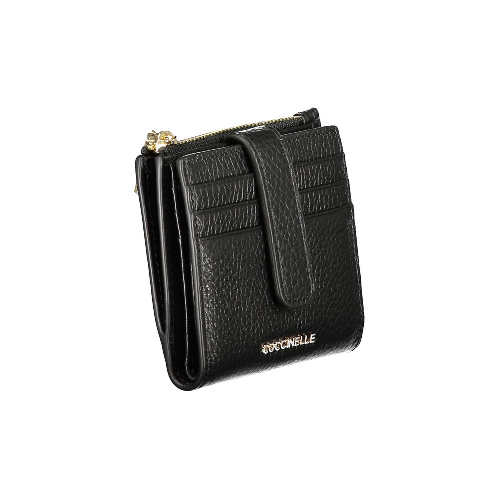 Coccinelle Black Leather Women Wallet