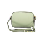 Coccinelle Green Leather Women Handbag with adjustable strap and elegant design for the fashion-forward individual.