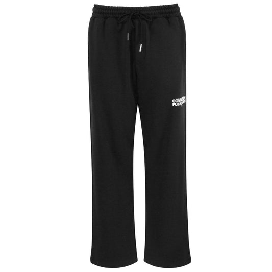 Comme Des Fuckdown Black Cotton Men Sweatpant
