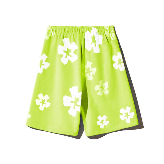 Comme Des Fuckdown Green Cotton Short
