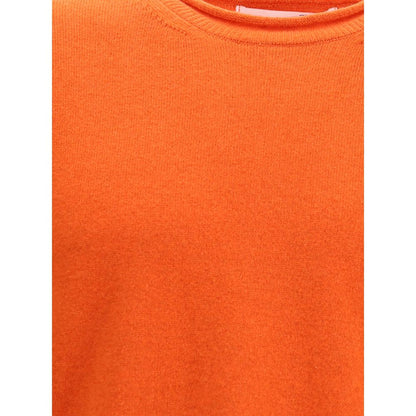 Comme Des Garçons Orange Wool Sweatshirt