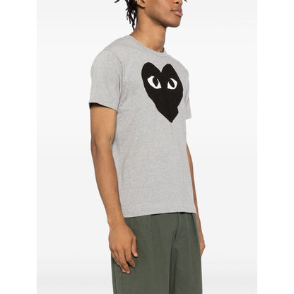 Comme des Garcons T-shirts and Polos Grey Topwear