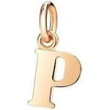 DODO Mod. DMB2019LETPL0009R gold unisex ciondolo in the shape of the letter P