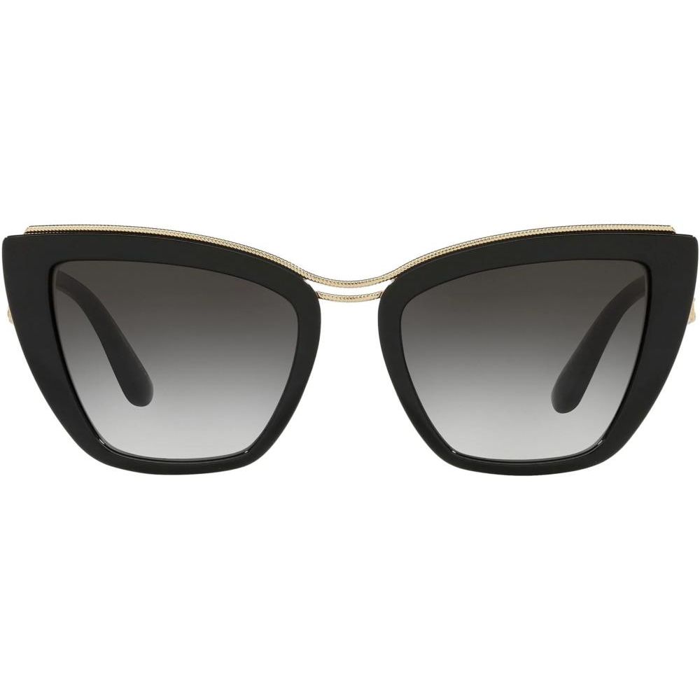 DOLCE & GABBANA SUNGLASSES Mod. DEVOTION DG 6144 for ladies in black acetate with official packaging.