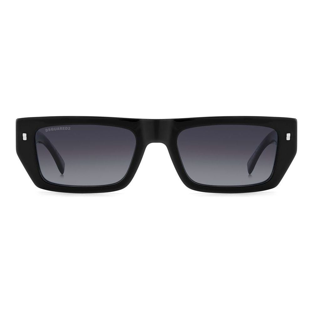 DSQUARED2 MOD. ICON 0011_S acetate sunglasses for gentlemen in black frame.