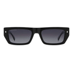 DSQUARED2 MOD. ICON 0011_S acetate sunglasses for gentlemen in black frame.