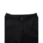 Dolce & Gabbana Black Cashmere Dress Formal Men Trouser Pants in luxurious cashmere, tailored fit, side pockets, classic zip-button closure.