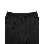 Dolce & Gabbana Black Cotton DG Logo Men Jogger Pants with drawstring closure, preowned, repaired hole near pocket, made in Italy.
