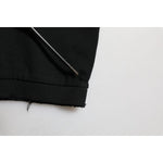 Close-up of cuff detail on Dolce & Gabbana Black Cotton Graphic Print PoloShirt T-shirt