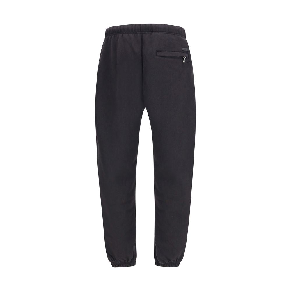 Dolce & Gabbana Black Cotton Joggers (Workout Pants)