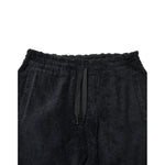 Dolce & Gabbana Black Cotton Logo Men Jogger Sweatpants Pants with drawstring and tapered fit for stylish comfort.