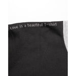 Dolce & Gabbana Black Cotton Logo Print Men Crew Neck T-shirt